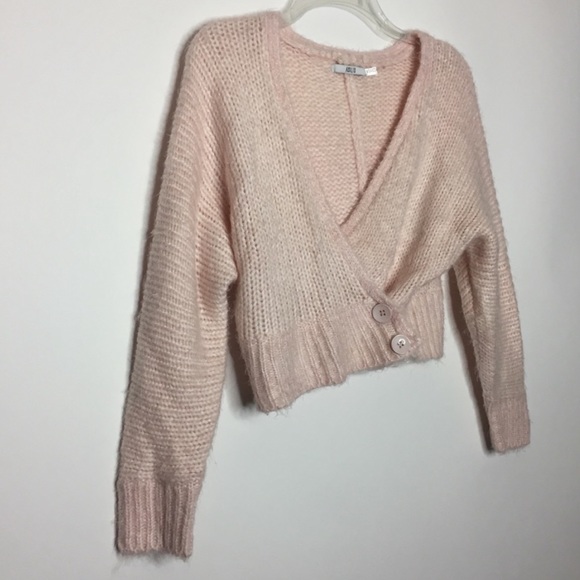 Asilio The Pink Slipper Wrap Sweater in Ice Pink 4 - Picture 8 of 8